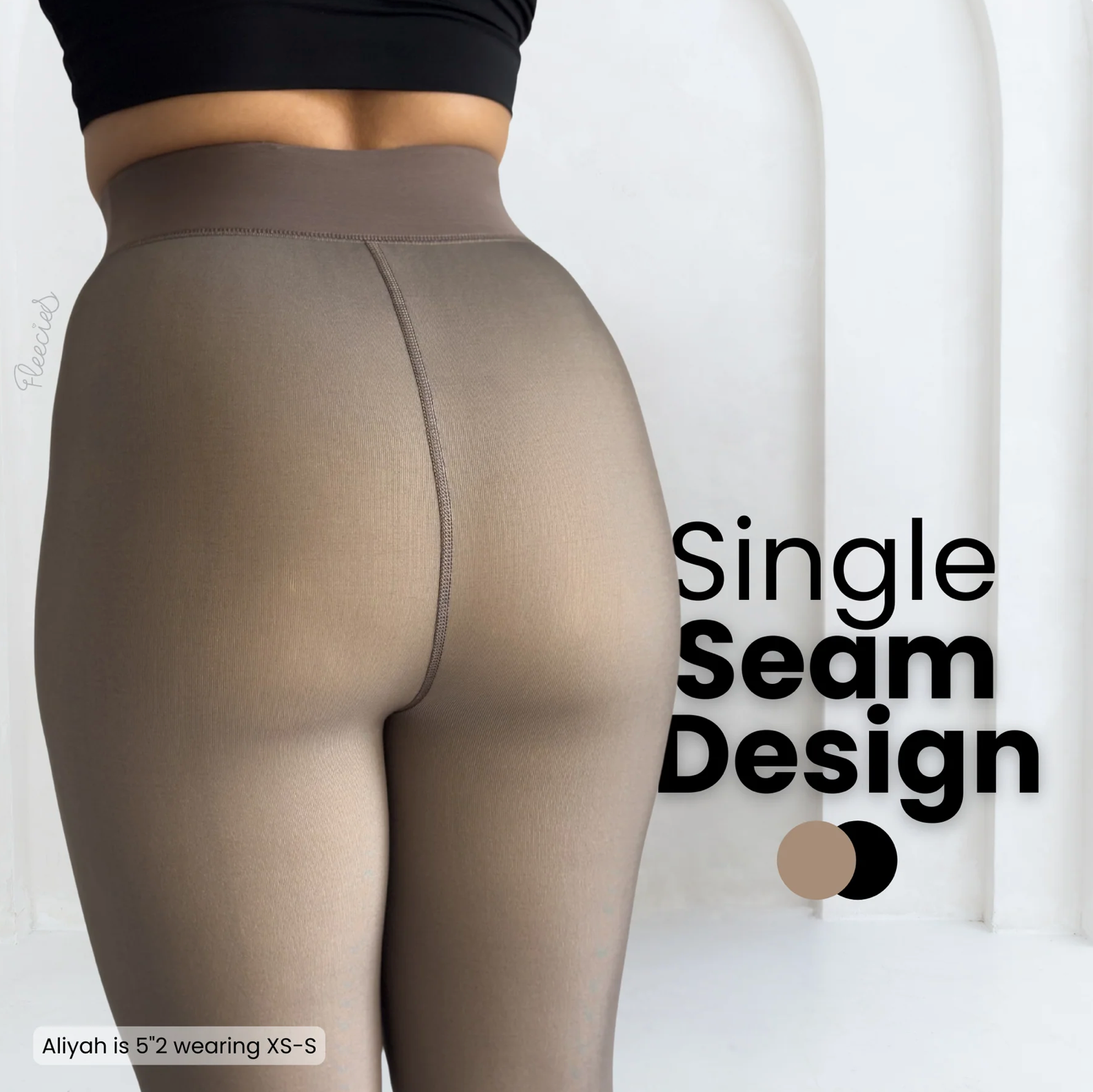 Velvet Heat – Cozy High-Waist Thermal Tights