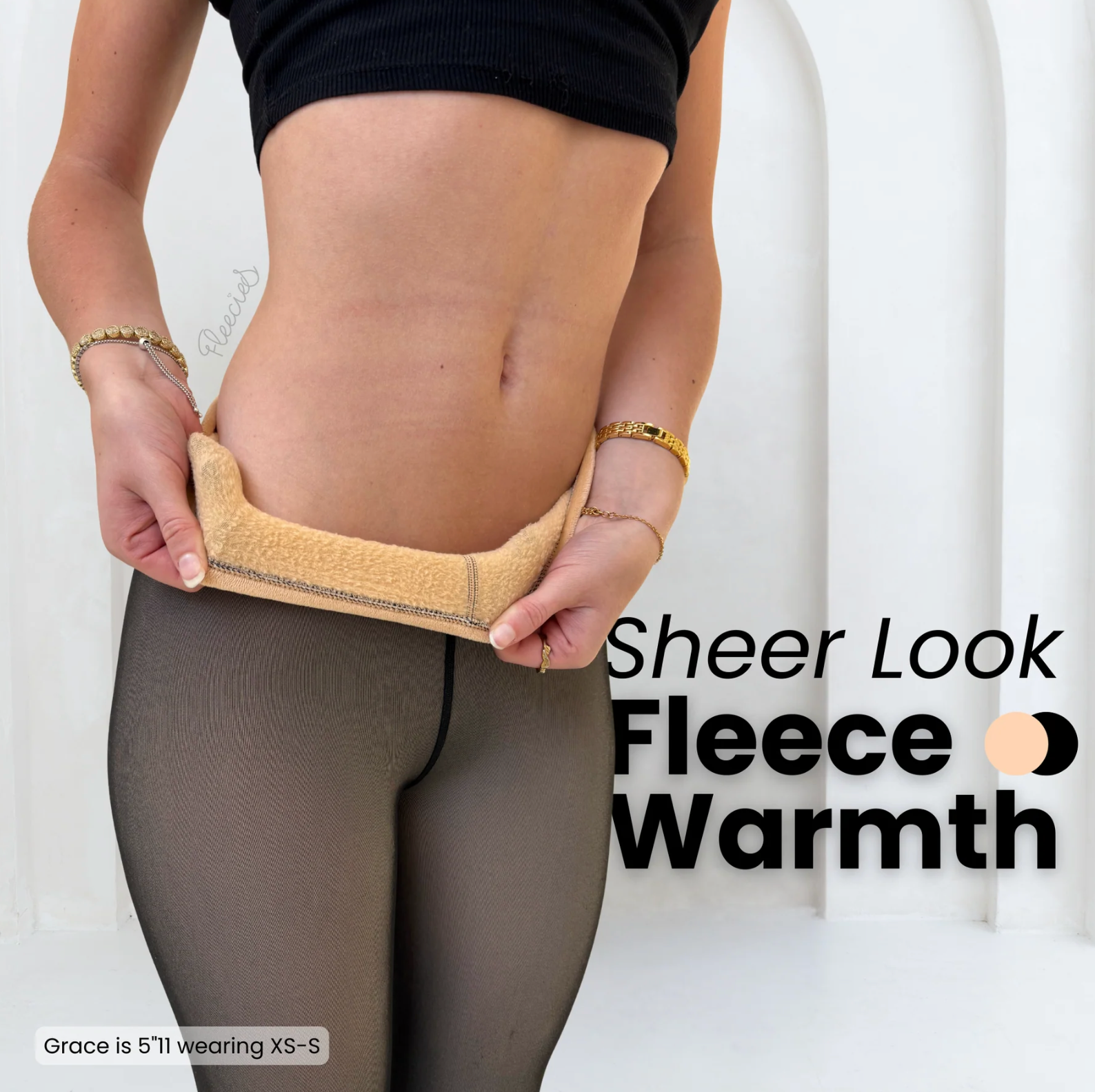 Velvet Heat – Cozy High-Waist Thermal Tights