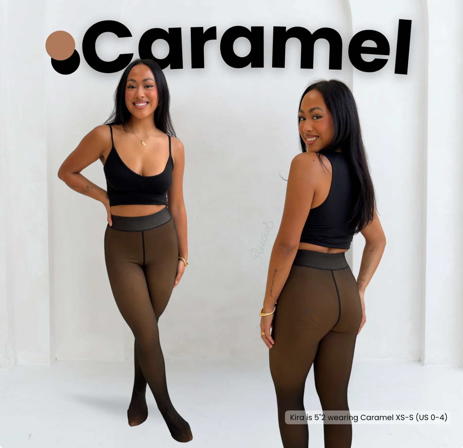 Velvet Heat – Cozy High-Waist Thermal Tights